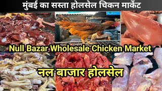 Mumbai Null Bazar Chicken Market |Mumbai Wholesale Chicken Bazar|Wholesale Chicken Market In Mumbai