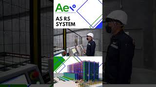 Review ASRS System #aei #asrs #3dwarehouse #smartwarehouse #warehouse #คลังสินค้า #shorts