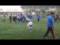 5歳7カ月 サッカー初めての試合