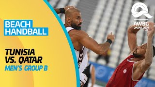 Beach Handball - Tunisia vs Qatar | Men's Group B Match | ANOC World Beach Games Qatar 2019 | Full