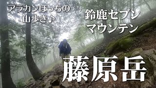 鈴鹿セブンマウンテン「藤原岳」雨と靄で幻想的でした！【アラカンぼっちの山歩き♪】