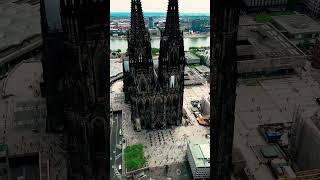 The 600-Year Construction of Cologne Cathedral! #cologne  #facts #shorts #shortvideo