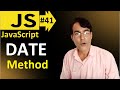 Date Method in JavaScript | JavaScript basic lesson - 41 | JavaScript for beginners