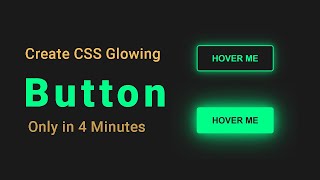 CSS Glow Button Mastery Create Mesmerizing Neon Animations & Hover Effects mzcode01 #cssbutton