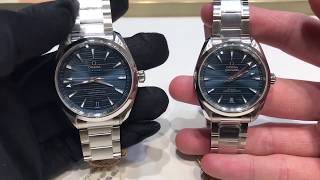 OMEGA 歐米茄商務腕錶 AQUATERRA 150 高端天文台認證 41mm VS 38mm  master chronometer