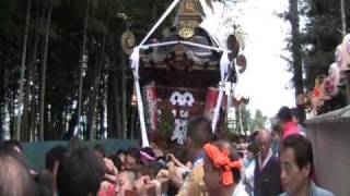 平成２０年 寒川町　小動神社例大祭　神輿渡御　甚句あり