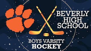 BHS Boys Varsity Hockey: Peabody vs. Beverly 01-22-2025