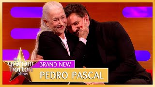 Pedro Pascal Swerves A Kiss From Dame Helen Mirren | The Graham Norton Show