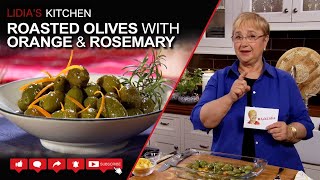 Roasted Olives with Orange and Rosemary