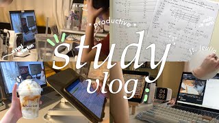 productive study vlog — 📚 cooking, finding motivation, fighting the last weeks of jhs ft. jeulia 💎