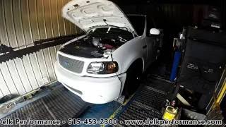 SVT Lightning F150 Pulley, cold air and Delk dyno tune