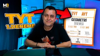 Barış Yayınları TYT - AYT Geometri Denemesi | TYT 1.DENEME | Kenan Kara