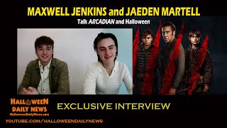 Jaeden Martell and Maxwell Jenkins Interview on ARCADIAN, Creatures, and Hallowe