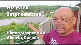 2019 Alaska Road Trip | Hinton/Jasper KOA | 61 Day Ultimate Alaska - Fantasy RV Tours