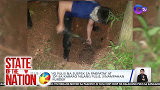 Mag-asawang pulis na suspek sa pagpatay at pag-chop chop sa kabaro nilang pulis,... | SONA