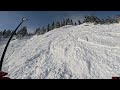 holiday powder skiing crystal mountain 2024