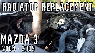 Mazda 3 2.3L Radiator Replacement