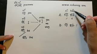 pronoun 代词