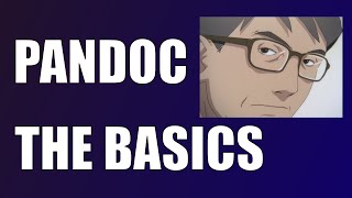 Pandoc: An Introduction (Conversion, Styling, and Templating)