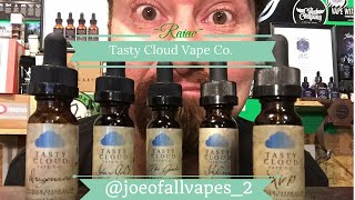 Tasty Cloud Vape co. review for March, 2016-Joe of all vapes.