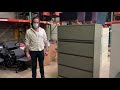 how to change a lock on a file cabinet