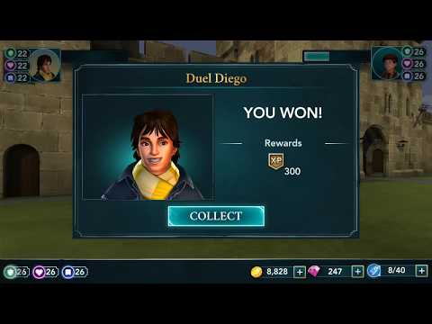 HARRY POTTER HOGWARTS MYSTERY HD 1080P – ANOTHER FIERCE BATTLE WITH DIEGO CAPLAN