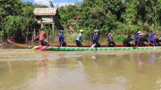 សកម្មភាពហ្វឹកហាត់(របស់កីឡាករទូកងសង្គមផ្កាយព្រឹក ត្រៀមទៅប្រកួតនៅអ្នកលឿង២០១៨) At Prey Pveng / 16