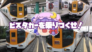 【鉄道旅ゆっくり実況】チャンネル開設二周年記念　1日ビスタカーにで9路線を乗り回した【コンセント欲しい】