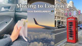 ✨Moving to London for study 🇬🇧 |📍Life updates \u0026 airport journey | study abroad | BD to UK 🇧🇩