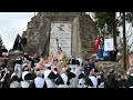 Serra San Bruno Pasqua 2022. LA NACA. Arrivo processione al Calvario. 2)