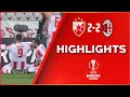 Crvena zvezda - Milan 2:2, highlights