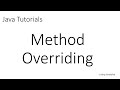 Java Tutorials: Method Overriding in Java