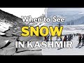 Best Time To See Snow In Kashmir | Snowfall In Kashmir | Snowfall in Jammu and Kashmir | Tripmore