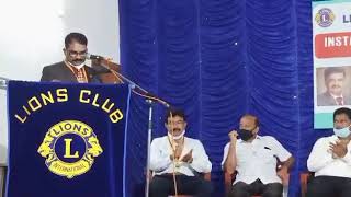 INSTALLATION OF LIONS CLUB BANNADI-VADDARSE FOR THE YEAR 2020-21