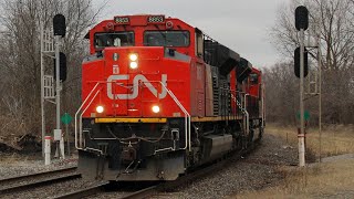 Locomotives from 5 Railroads in One Day: Incredible Freight Train Action Around Ohio - 12/29/2023