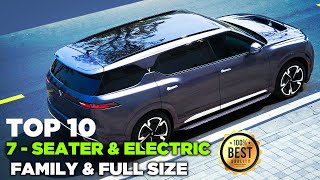 ALL-NEW 7-Seater Electric SUVs on Sale - Best for Big Families (2023-2024). Most Affordable in US