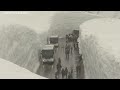 VIDEO | Japan opens 65-feet deep snow corridor, the Tateyama Kurobe Alpine Route, for visitors