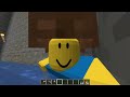 i become the roblox noob and trolled my friends in minecraft