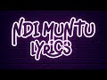 Ndi Muntu Lyrics By Stream Of Life, Kennedy Secondary School.