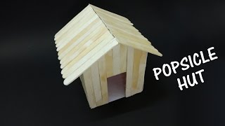 How to make a Popsicle stick house - Beautiful