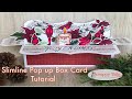 Slimline Pop up box Tutorial | Scrappy Tails GIVEAWAY