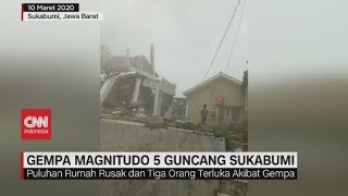 Gempa Sukabumi Rusak Puluhan Rumah