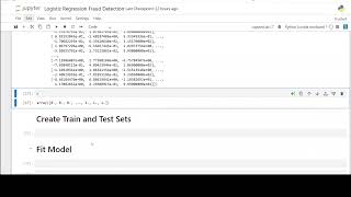 Fraud Detection with Logistic Regression and Python