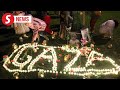 The world is still silent, say Britons as they mark anniversary of war on Gaza