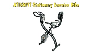 ATIVAFIT Stationary Exercise Bike Unboxing and Assembly