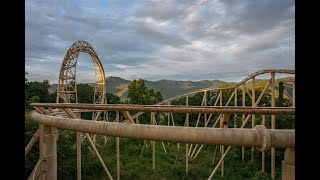 Exploring Abandoned Theme Park - Ghost Town In The Sky