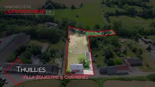 Thuillies - Villa équestre en vente par L'Opportunité