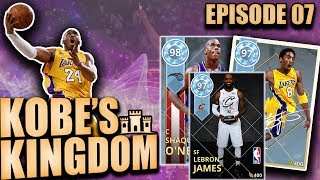 Diamond Shaq and Kobe VS All Star MVP Lebron James in NBA 2K18 MyTeam Gameplay