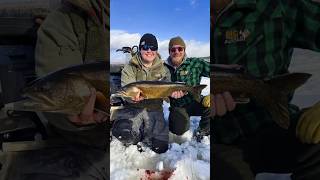 Amazing time ice fishing in remote northern Maine!