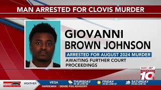 Police arrest suspect in 2024 Clovis murder